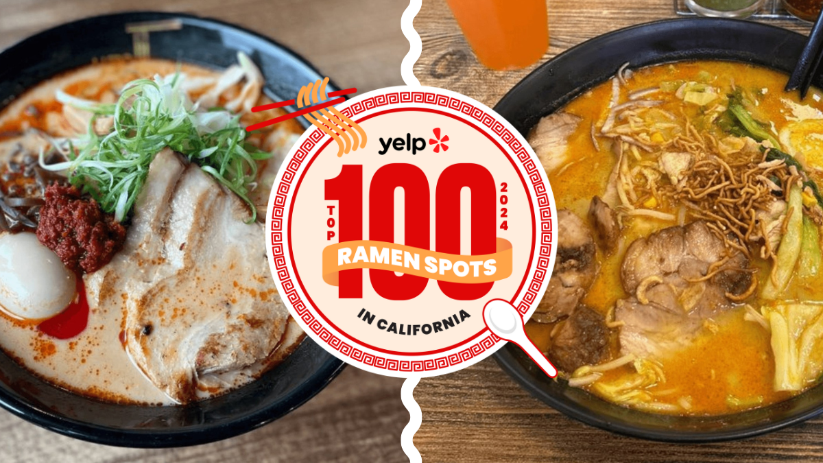 2 on Yelp Top 100 Ramen Spots in California 2024 GONZO!