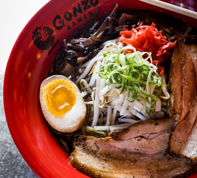 photo of GONZO Black ramen