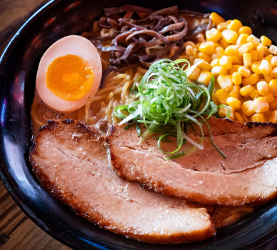 photo of miso ramen